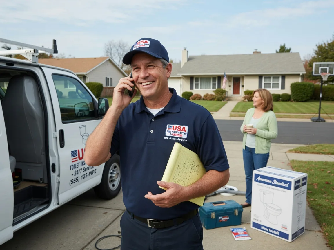 Toilet Installation Upper Black Eddy, PA FAQs